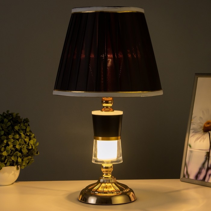 Настольная лампа Настольная лампа "Одри" Е27 40Вт золото 29х29х48,5 см