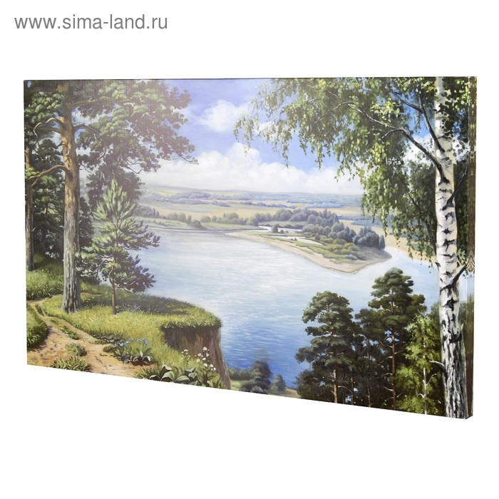 Картина на холсте Картина на холсте "Лесная сказка" 60*100 см