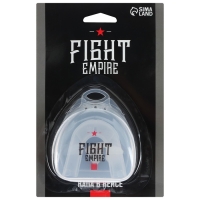 Капа боксёрская FIGHT EMPIRE, двухчелюстная, цвета МИКС