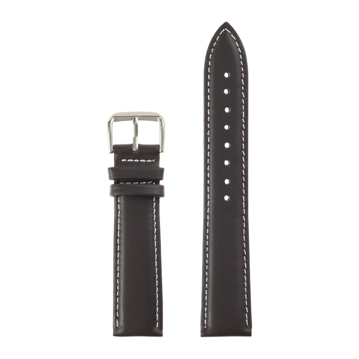 Ремешок для часов Ремешок для часов "Соломон" 20 мм, натуральная кожа, l=20 см, коричневый