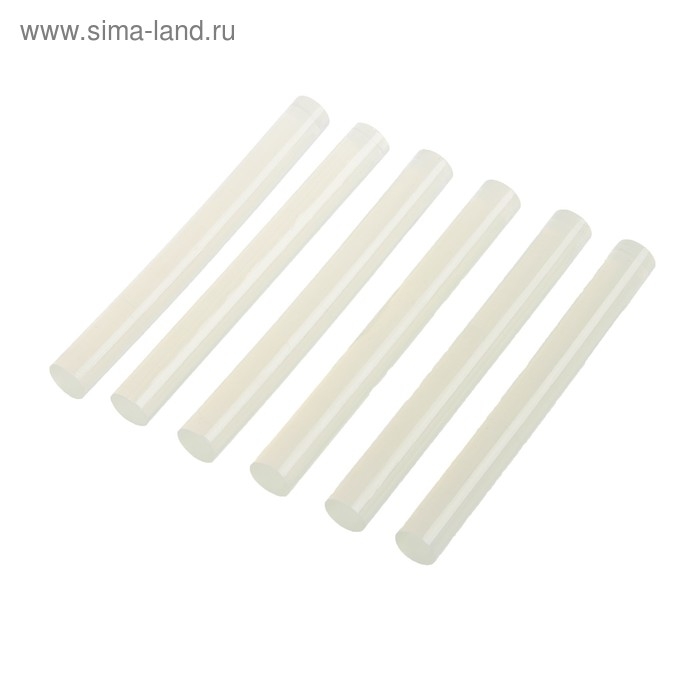 Клеевые стержни ТУНДРА, 11 х 100 мм, 6 шт. Клеевые стержни ТУНДРА, 11 х 100 мм, 6 шт.