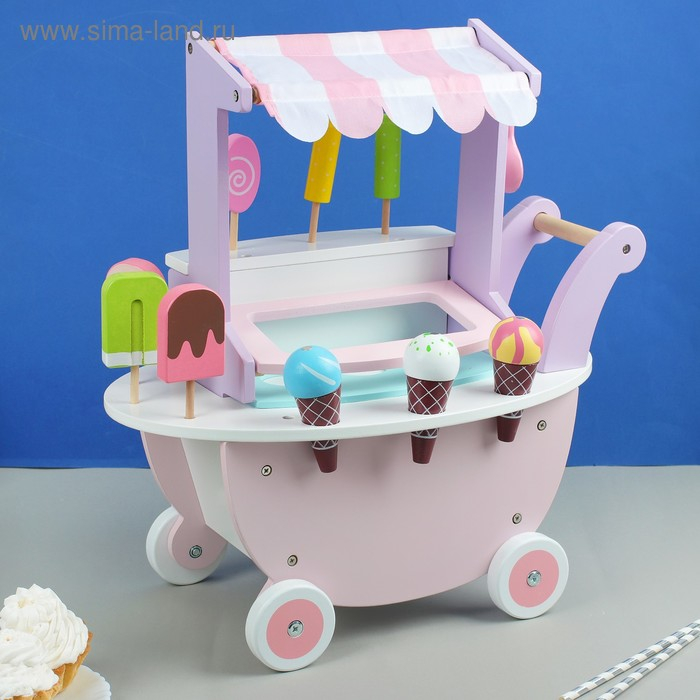 Игровой набор «Тележка с мороженым» Игровой набор «Тележка с мороженым»