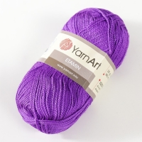 Пряжа "Etamin" 100% акрил 180м/30гр (431 фиолетовый) Пряжа "Etamin" 100% акрил 180м/30гр (431 фиолетовый)