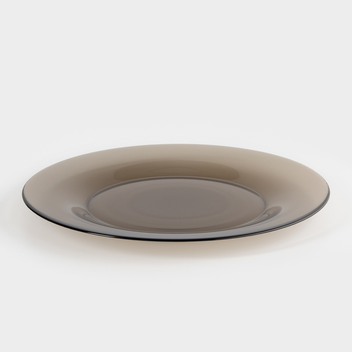 Сервиз столовый стеклянный «Амбьянте», 19 предметов, цвет коричневый