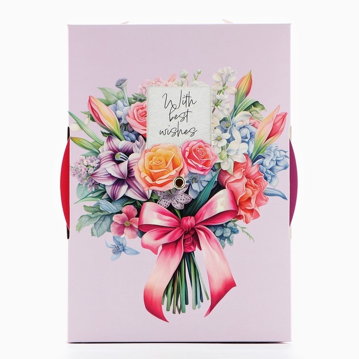 Коробка складная «Букет для тебя », 21 х 15 х 7 см Коробка складная «Букет для тебя », 21 х 15 х 7 см