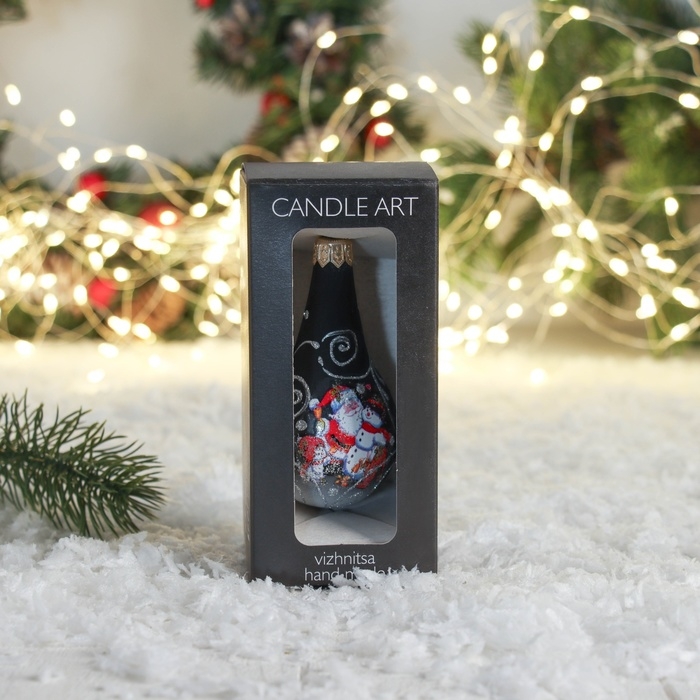 Ёлочная игрушка Ёлочная игрушка "Росинка малая-24" 9,5 см