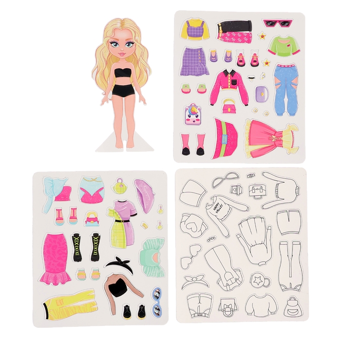 Магнитная игра «Модный домик:Лили» Магнитная игра «Модный домик:Лили»