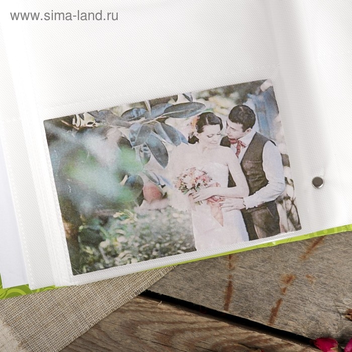Фотоальбом на 200 фото 10х15 см Фотоальбом на 200 фото 10х15 см "Цветочная коллекция-2" МИКС