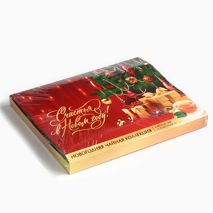 Чай подарочный «Счастья в новом году», 20 г x 12 шт Чай подарочный «Счастья в новом году», 20 г x 12 шт