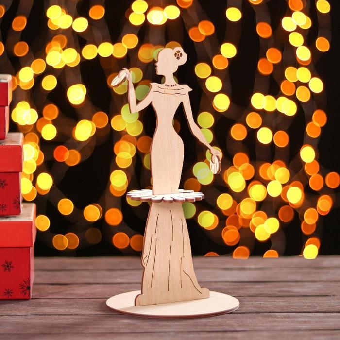 Салфетница деревянная «Статная», с держателем для чая, 25×13×13 см Салфетница деревянная «Статная», с держателем для чая, 25×13×13 см