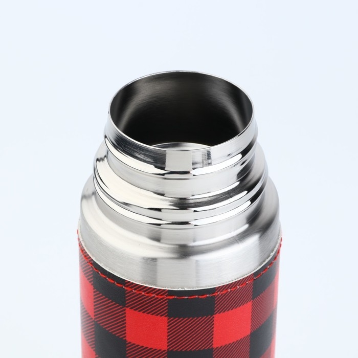 Термос в кожзаме  Термос в кожзаме "С Новым Годом", 500 мл