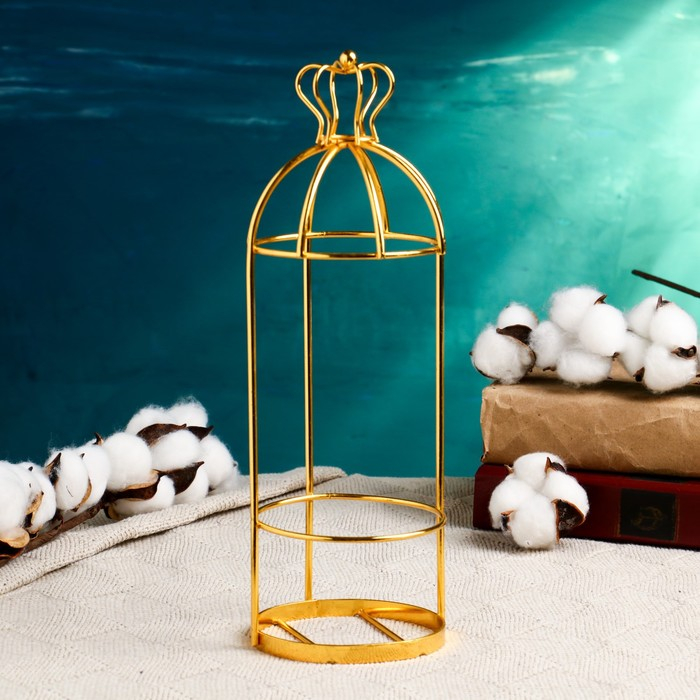 Горшок на подставке Горшок на подставке "Клетка" 27х10х10см