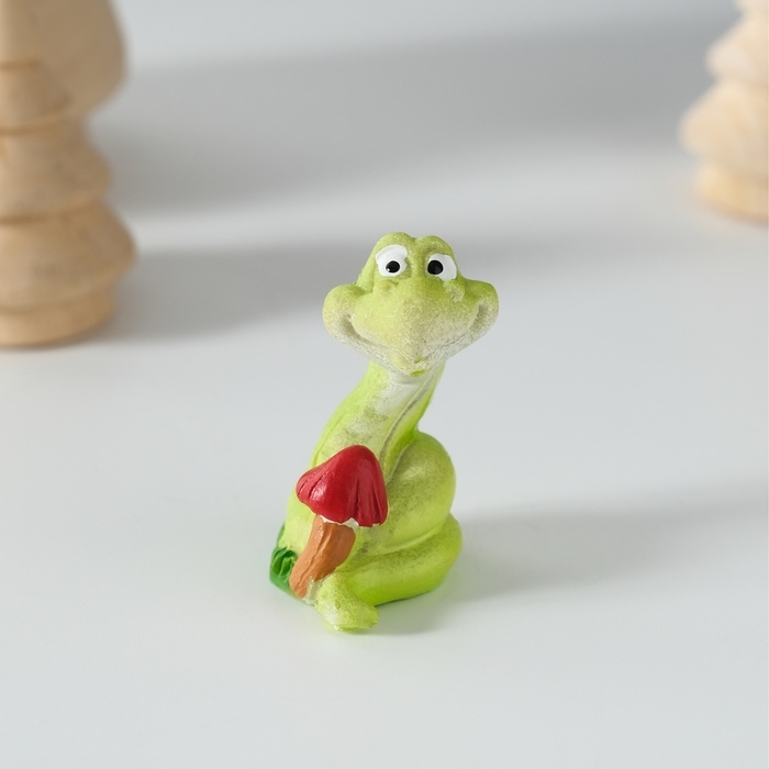 Сувенир полистоун Сувенир полистоун "Добрый змей" МИКС 2,5х2,5х4 см