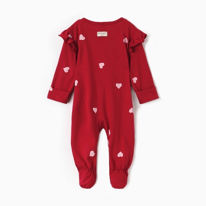 Комбинезон детский MINAKU, цвет красный, рост 80-86 см Комбинезон детский MINAKU, цвет красный, рост 80-86 см