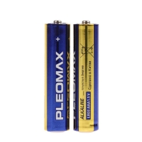 Батарейка алкалиновая Pleomax, AAA, LR03-10BL, 1.5В, блистер, 8+2 шт.