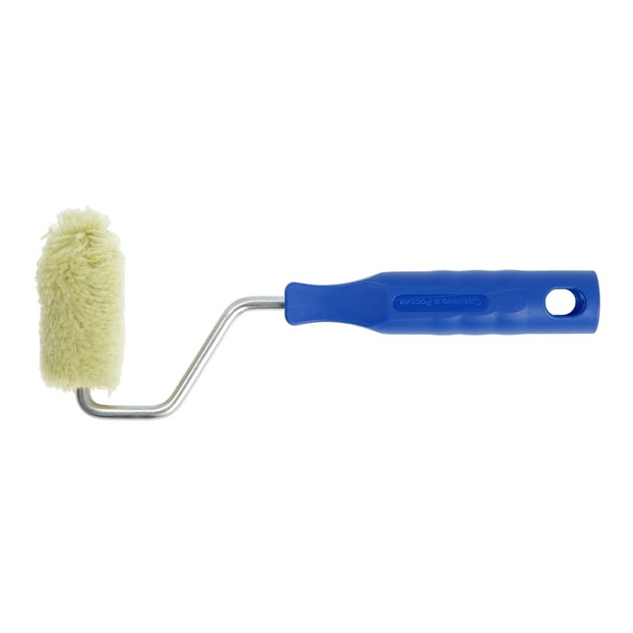 Мини-валик ТУНДРА, полиакрил, 60 мм, рукоятка d=6 мм, D=15 мм, ворс 12 мм, зеленый Мини-валик ТУНДРА, полиакрил, 60 мм, рукоятка d=6 мм, D=15 мм, ворс 12 мм, зеленый