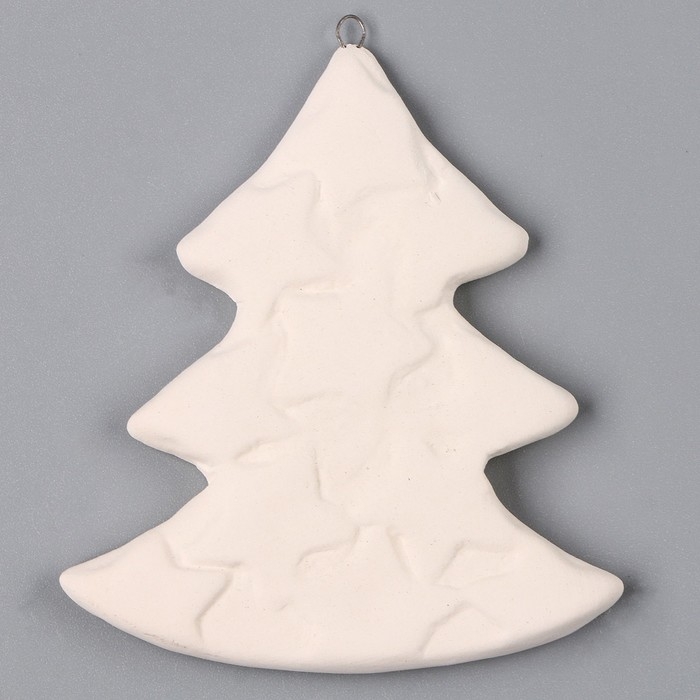 Новый год! Ёлочное украшение под раскраску «Елочка со звездами», с подвесом Новый год! Ёлочное украшение под раскраску «Елочка со звездами», с подвесом