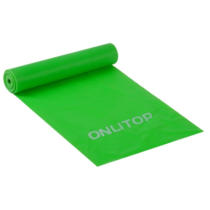 Эспандер ленточный для фитнеса ONLYTOP, 150х15х0,04 см, 10 кг, цвета МИКС Эспандер ленточный для фитнеса ONLYTOP, 150х15х0,04 см, 10 кг, цвета МИКС