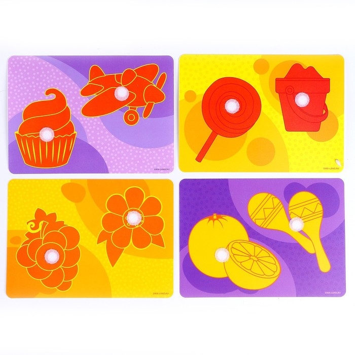 Развивающая игра на липучках «Цвета»