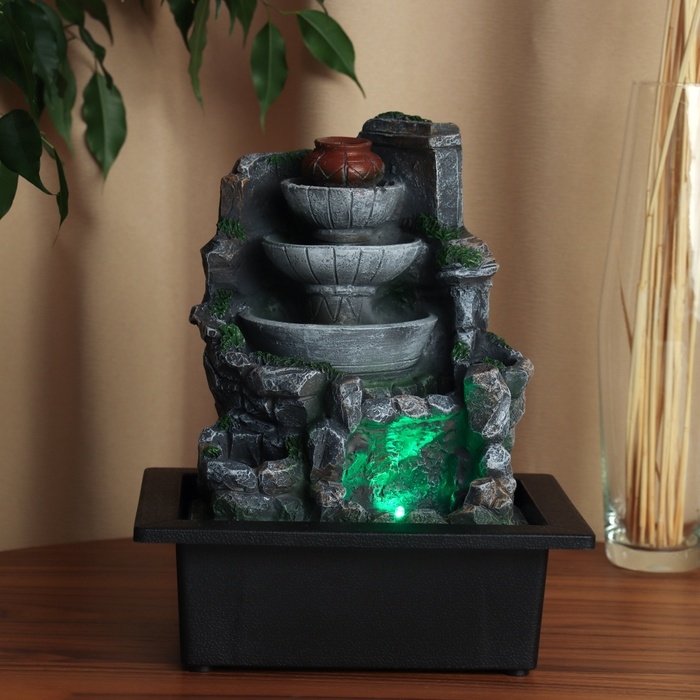 Фонтан Фонтан "Античность" 27х23 см (с подсветкой, без шарика)