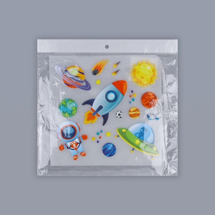 Термотрансфер «Космос», 19,5 × 18,4 см, 11 дизайнов, цена за 1 лист Термотрансфер «Космос», 19,5 × 18,4 см, 11 дизайнов, цена за 1 лист