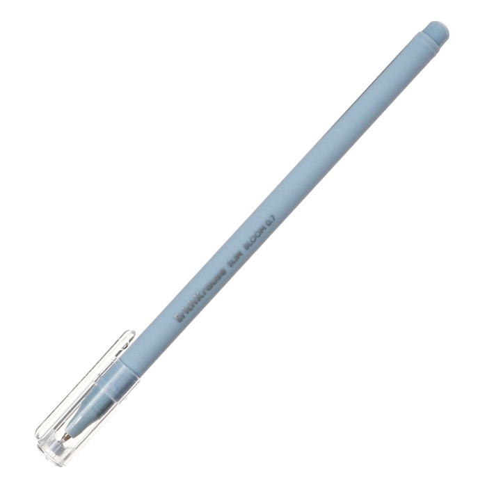 Ручка шариковая ErichKrause Slim Stick Ручка шариковая ErichKrause Slim Stick "Pastel Bloom", игольчатый узел 0.7 мм, синяя, тонкий дизайн Soft Touch, микс