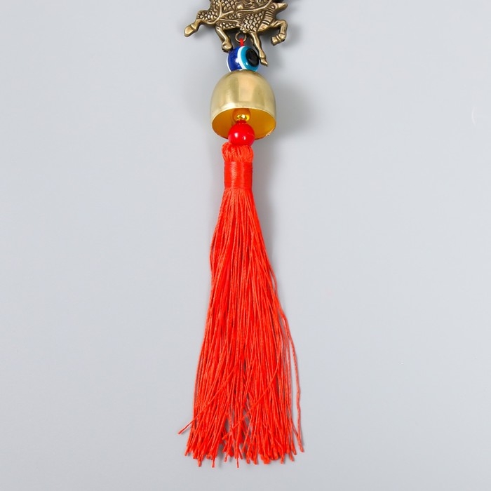 Колокольчик металл  Колокольчик металл "Цилинь (Кирин)" 1 колокол 18х4,5х3 см