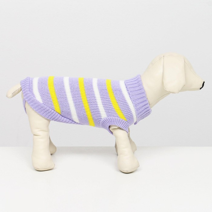 Свитер  Свитер "Полоски", 3XL (ДС 46, ОШ 46, ОГ 38-64 см)