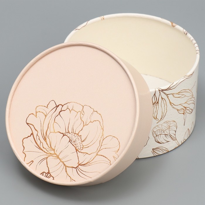 Набор шляпных коробок 2 в 1, упаковка подарочная, «Нежность», 16 х 11.5, 13 х 9 см Набор шляпных коробок 2 в 1, упаковка подарочная, «Нежность», 16 х 11.5, 13 х 9 см