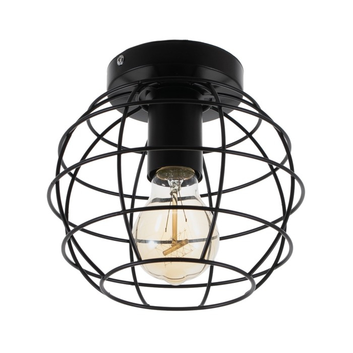 Люстра  Люстра "Нола" 1х60Вт E27 черный 18х18х14 см BayerLux
