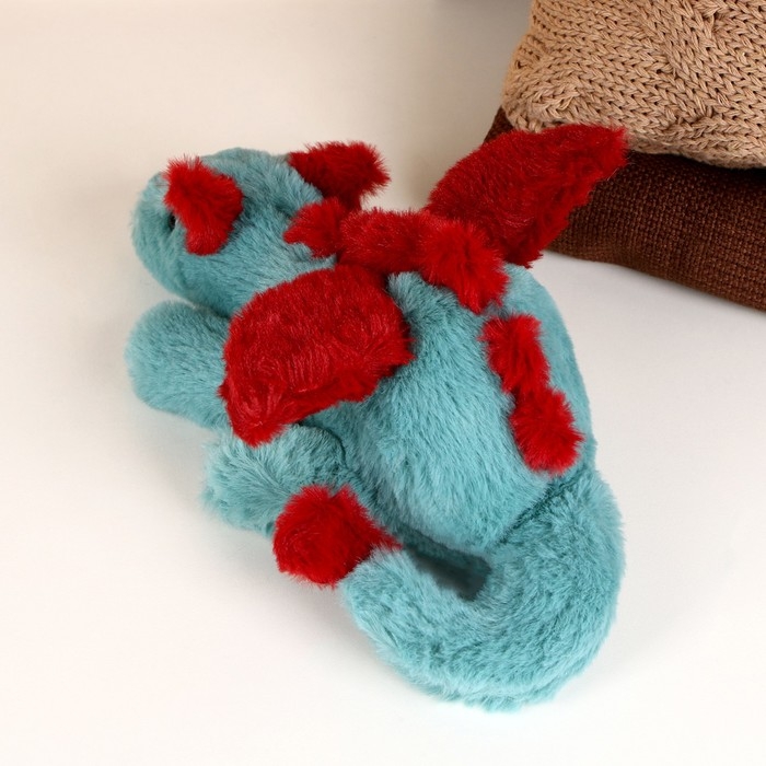 Мягкая игрушка «Дракон», 30 см, цвет голубой