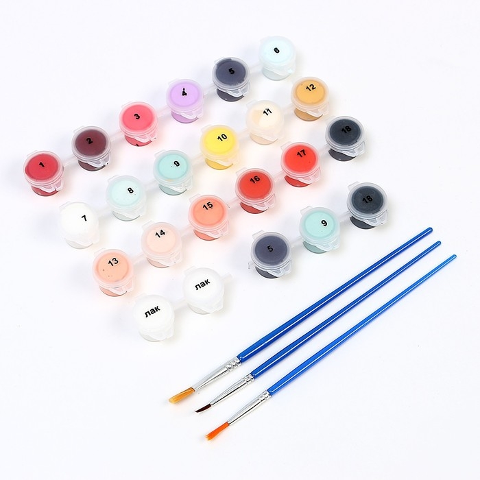 Картина по номерам на холсте с подрамником «Девушка с драконом», 40 х 50 см