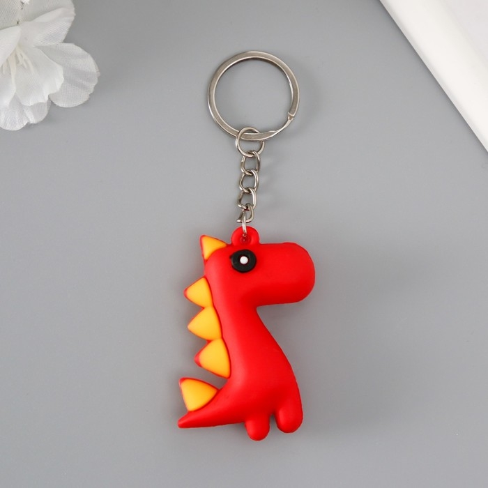 Брелок резина Брелок резина "Яркий динозаврик" МИКС 4,2х1,3х6 см