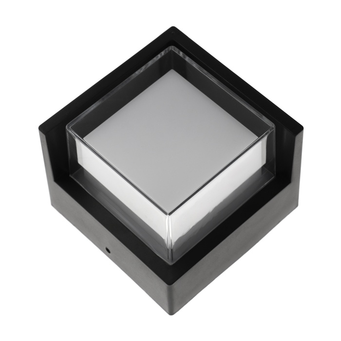 Светильник фасадный «Сити», FSD-037, 5 Вт, 4000К, квадрат, IP65, 220 В, пластик, черный Светильник фасадный «Сити», FSD-037, 5 Вт, 4000К, квадрат, IP65, 220 В, пластик, черный