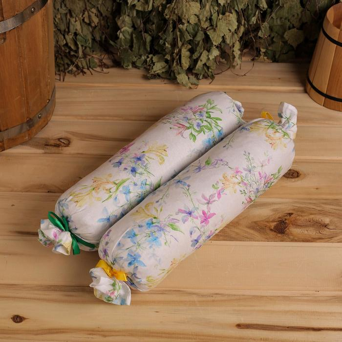 Валики Валики "Целительная парочка", в комплекте валик из стружки березы, валик из стружки осины