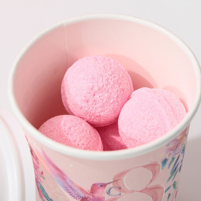 Подарочный набор косметики «С 8 Марта!», бомбочки для ванны 6 х 20 г, ЧИСТОЕ СЧАСТЬЕ Подарочный набор косметики «С 8 Марта!», бомбочки для ванны 6 х 20 г, ЧИСТОЕ СЧАСТЬЕ