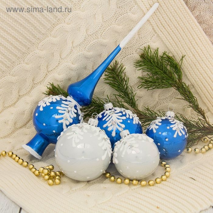 Набор Набор "Снежная ветка" (набор 5шт)