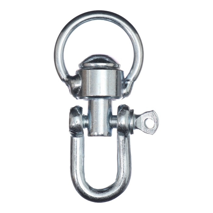 Вертлюг со скобой, малый (длина-6 см, ширина-3 см) Вертлюг со скобой, малый (длина-6 см, ширина-3 см)