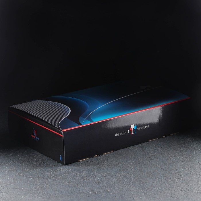 Набор бокалов для вина «Волна», стеклянный, 350 мл, 6 шт Набор бокалов для вина «Волна», стеклянный, 350 мл, 6 шт