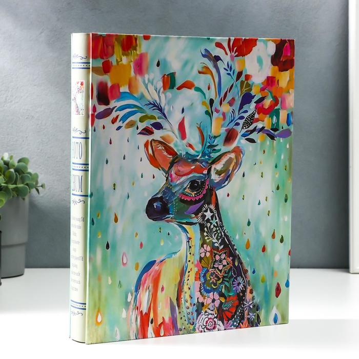 Фотоальбом на 400 фото 10х15 Фотоальбом на 400 фото 10х15 "Красочный олень"