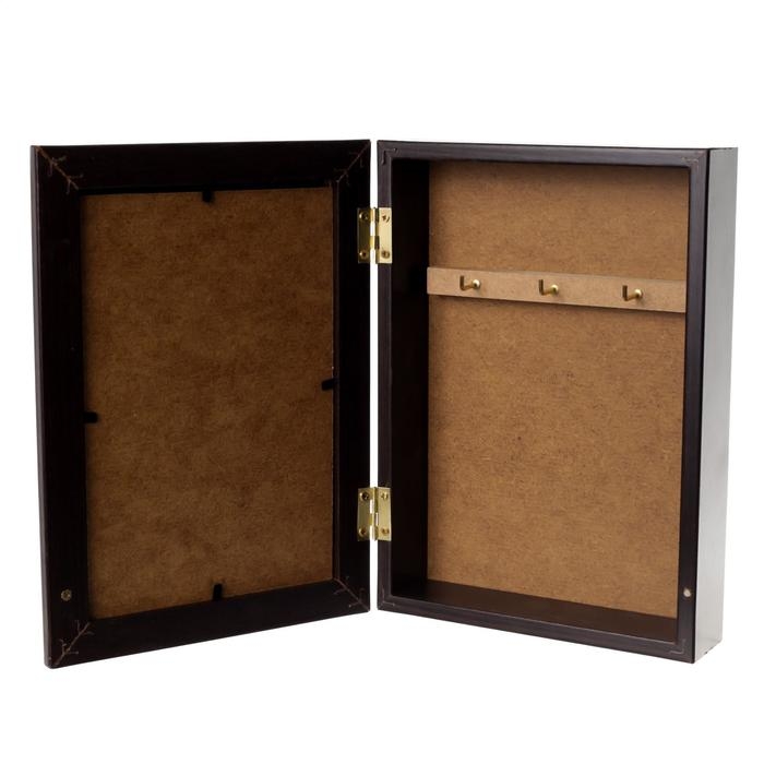 Ключница Ключница "Свежий букет" венге 15х21 см