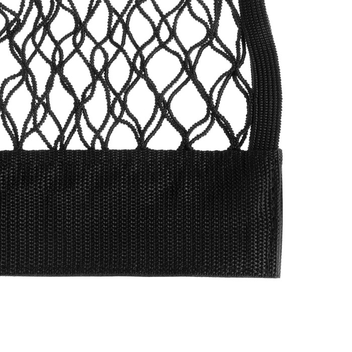 Сетка багажная TORSO для ниш, карман 25×50 на липкой ленте Сетка багажная TORSO для ниш, карман 25×50 на липкой ленте