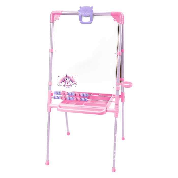 Мольберт двусторонний регулируется по высоте с единорогом 755х530х470 Мольберт двусторонний регулируется по высоте с единорогом 755х530х470