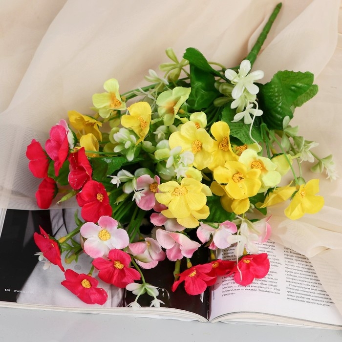 Букет Букет "Фиалка Ида" 3х33 см, микс