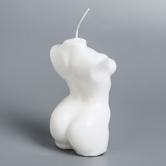 Свеча фигурная ароматическая  Свеча фигурная ароматическая "Женский силуэт", 9,5х4,5 см, кокос
