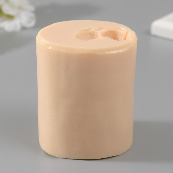 Молд силиконовый "Мишка с большим сердцем" 9х5,5х4,5 см МИКС