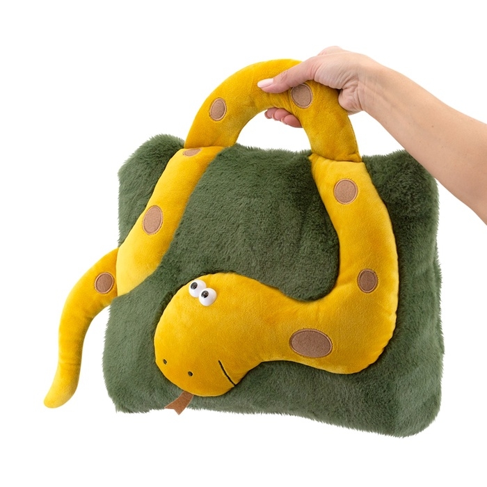 Мягкая игрушка - подушка, 35 см, цвет зелёный Мягкая игрушка - подушка, 35 см, цвет зелёный