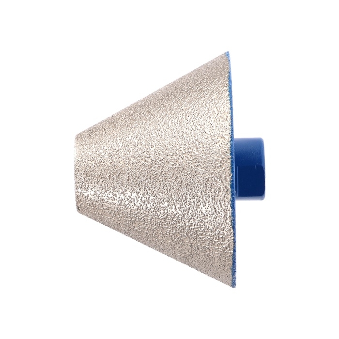 Фреза алмазная конусная ТУНДРА, 27 - 82 мм, для обработки мрамора, гранита и керамики Фреза алмазная конусная ТУНДРА, 27 - 82 мм, для обработки мрамора, гранита и керамики