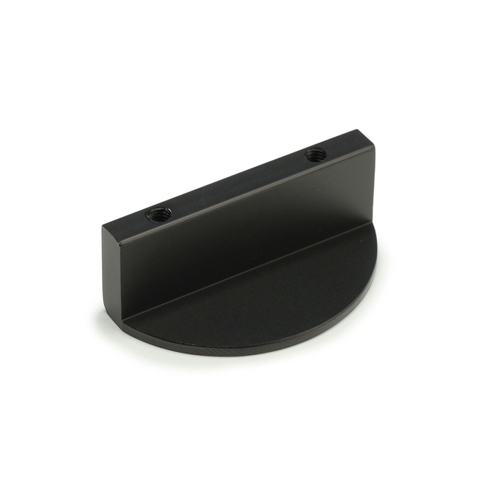 Ручка скоба CAPPIO H001BL полукруг, алюминий, L=50 мм, м/о 32 мм., цвет чёрный Ручка скоба CAPPIO H001BL полукруг, алюминий, L=50 мм, м/о 32 мм., цвет чёрный