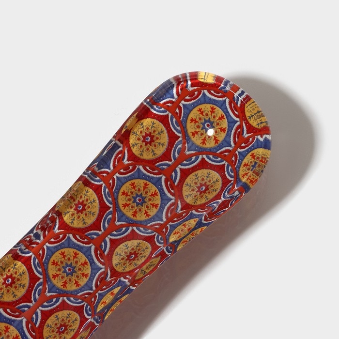 Подставка стеклянная под ложку Доляна «Крац», 21,5×7,5×1,4 см Подставка стеклянная под ложку Доляна «Крац», 21,5×7,5×1,4 см